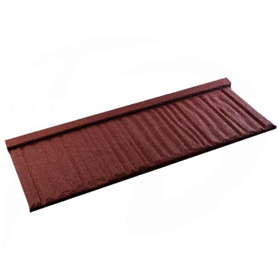 Storm - pokrycie dachowe z kruszywem skalnym kolor czerwony Ruby